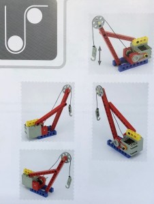 Crane model from the book