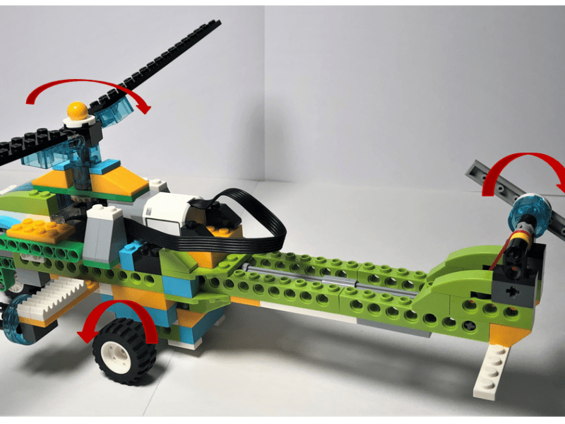 Analyze a LEGO WeDo 2.0 Model –&nbsp;Helicopter