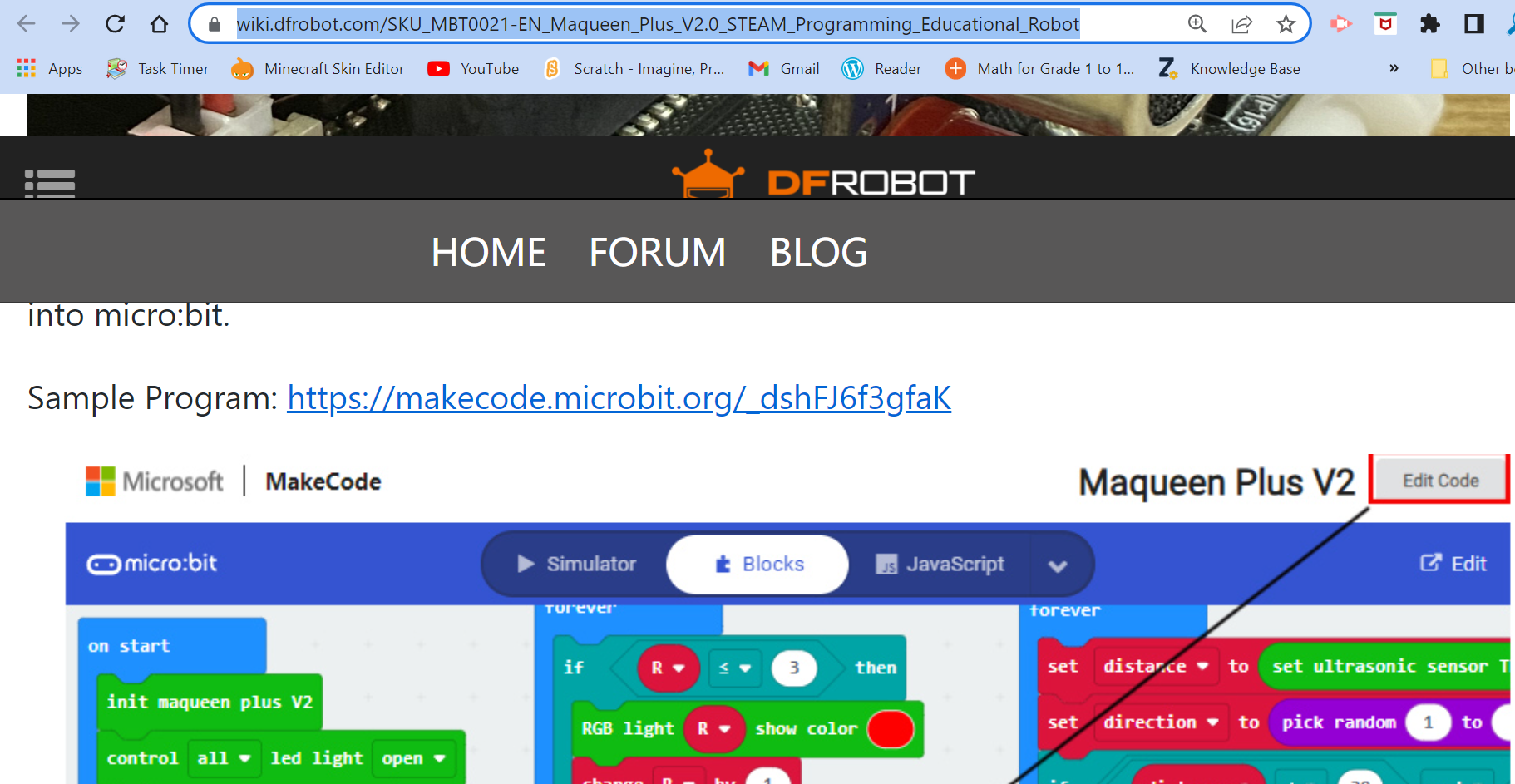 For Those Who Could Not Run MakeCode for Maqueen Plus 2.0, here is the ...